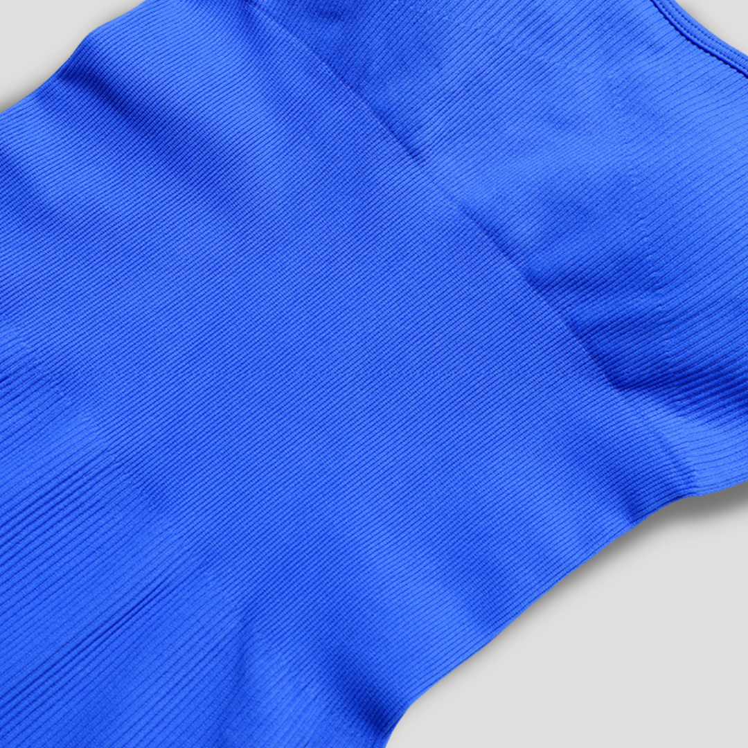 אוברול ריב בד מחטב קצר