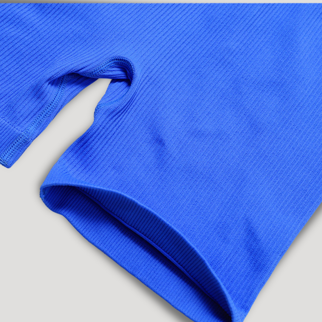 אוברול ריב בד מחטב קצר