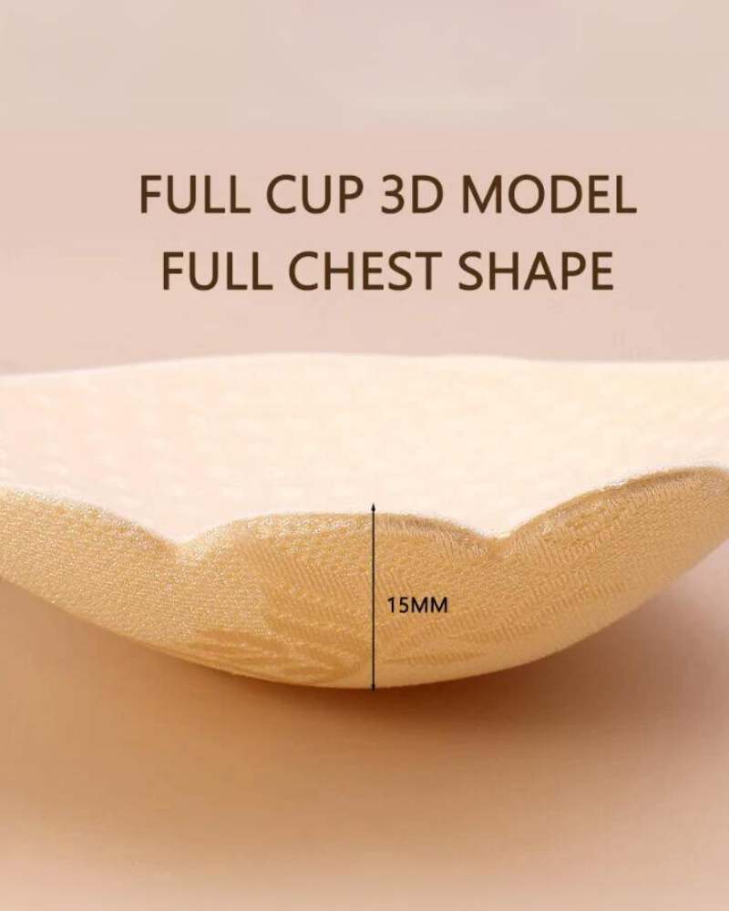 חזיית סיליקון נדבקת עם תחרה