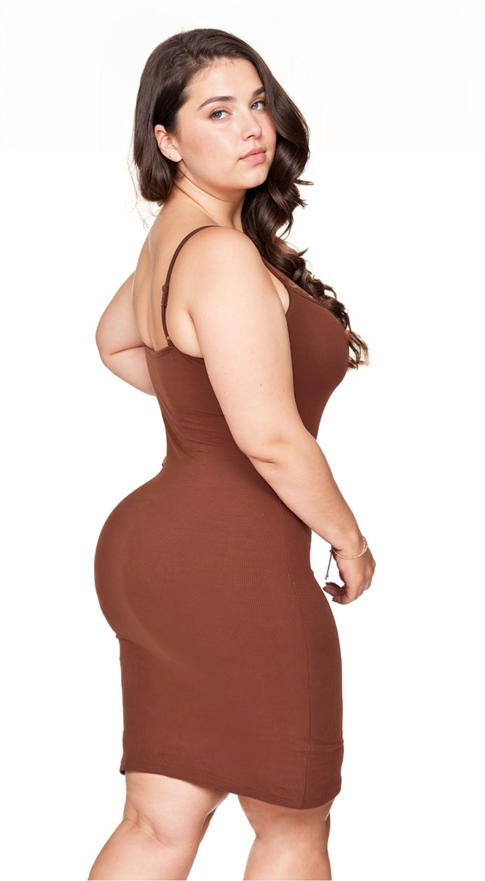 שמלת גל - שמלה קצרה בעלת מחטב פנימי