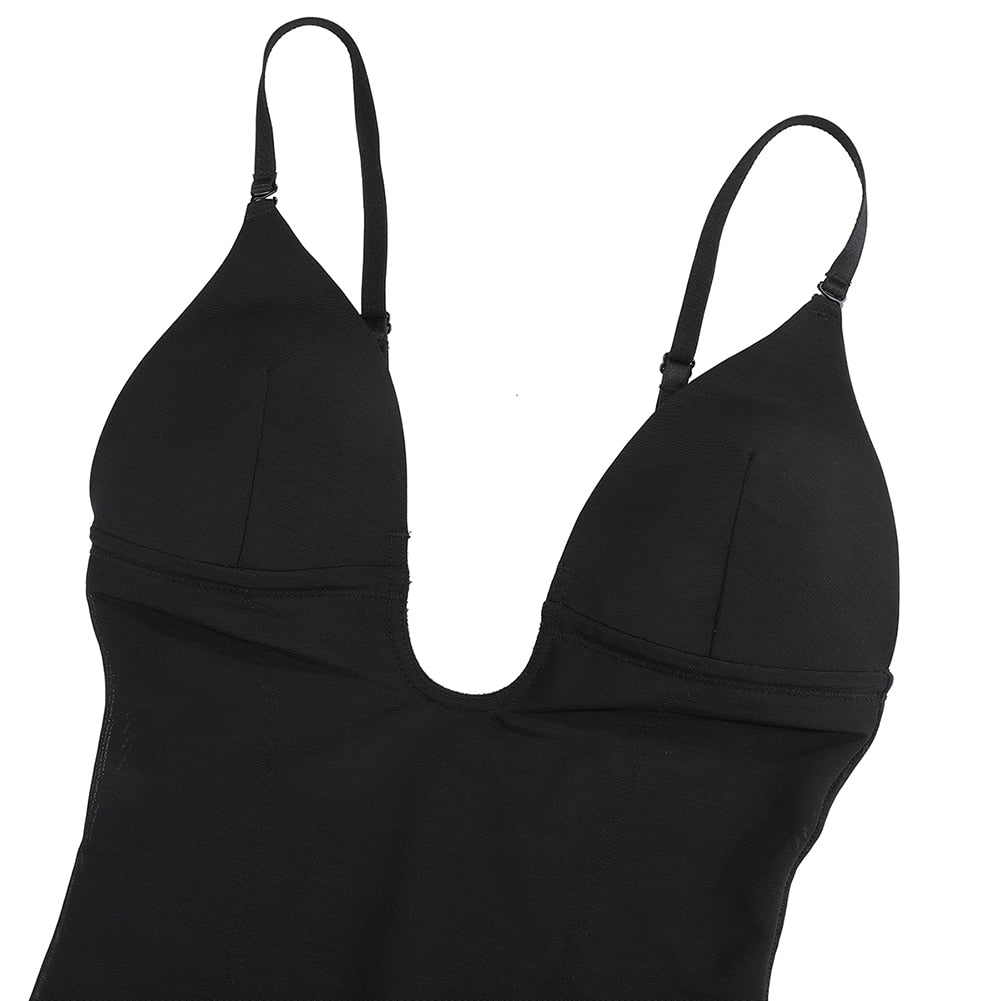 Body Sculpting Backless Thong Corset - Body Sculpt Shapewear