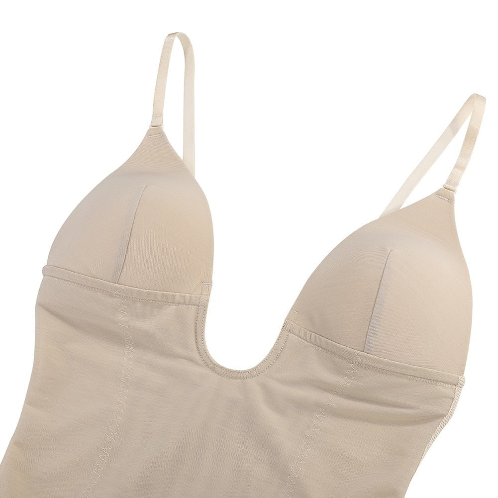 Body Sculpting Backless Thong Corset - Body Sculpt Shapewear